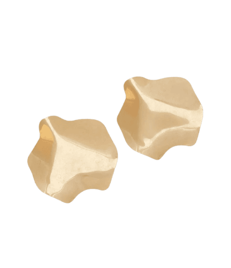 Maxi Brinco Orgânico Metalizado Dourado