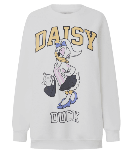 Moletom com Estampa Daisy Duck