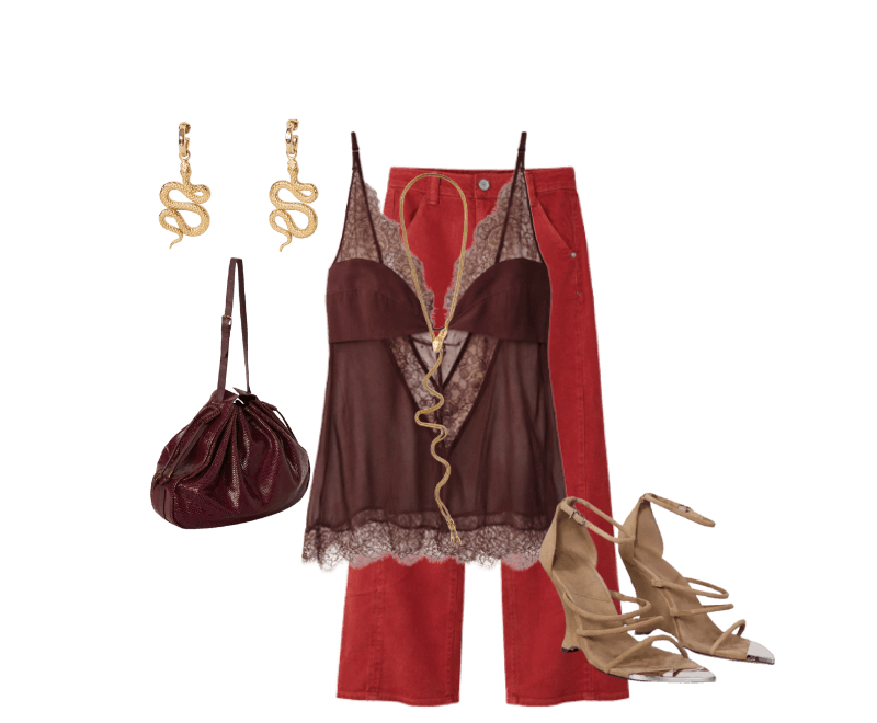 Look Magnético para Festa com amigos