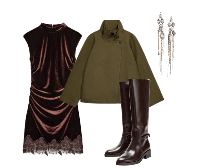 Look Dramático para Date