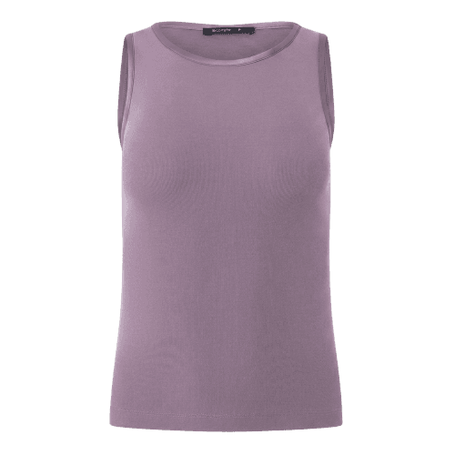 Blusa Básica em Viscose com Gola Redonda