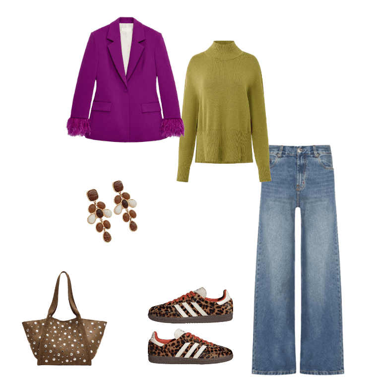 Look Magnético para Festa com amigos