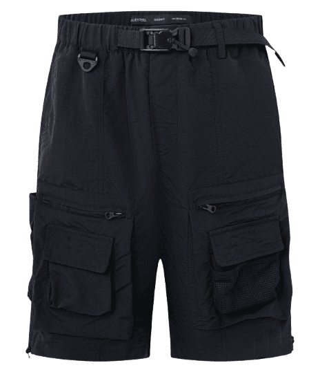 Bermuda Baggy Tática com Cinto e Buckle Magnético