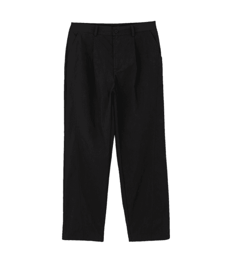 Calça Baggy Alfaiatada Lisa