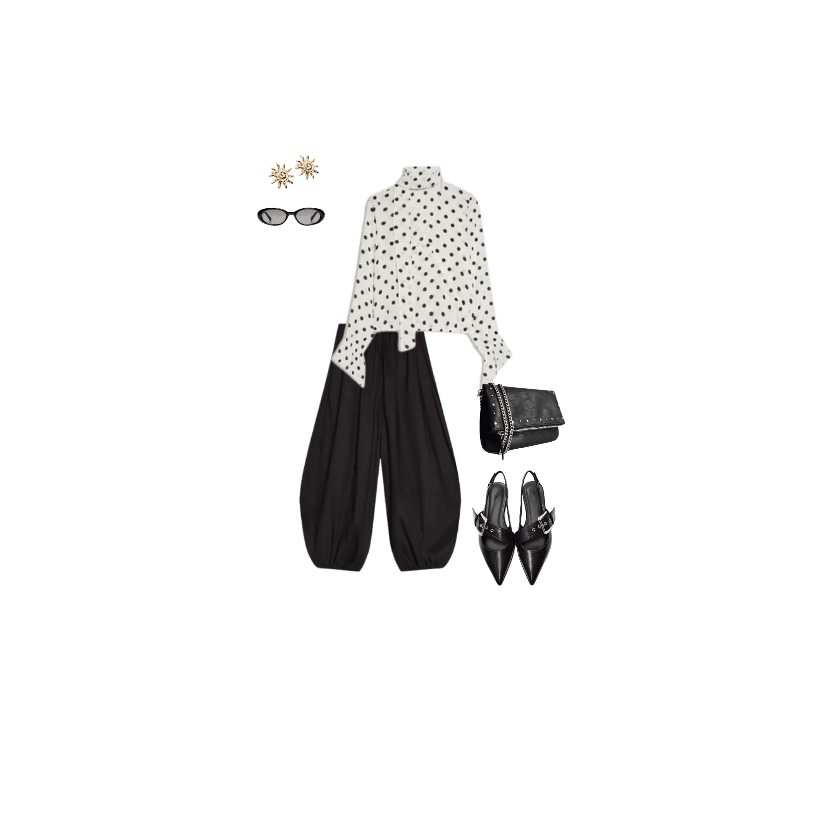 Look Dramático para Trabalho em casa