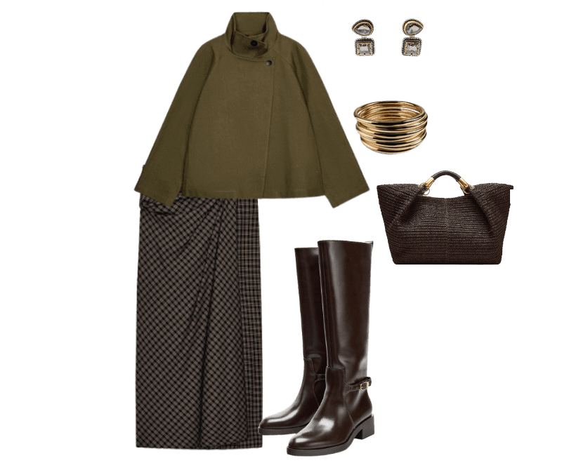 Look Dramático para Festa com amigos