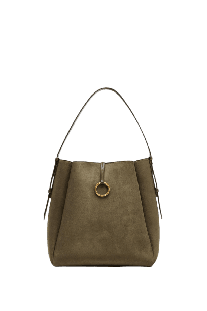 Bolsa Saco Maxi com Argola Metálica