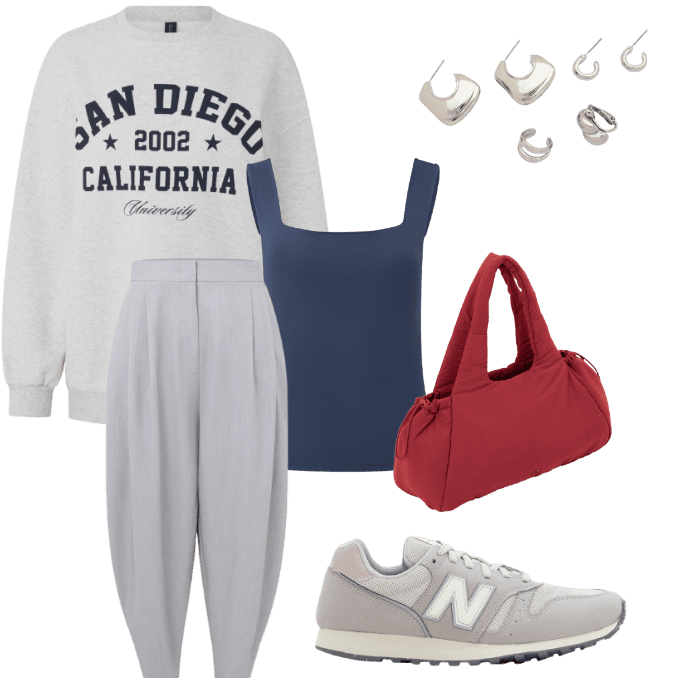 Look Esportivo para Trabalho em casa