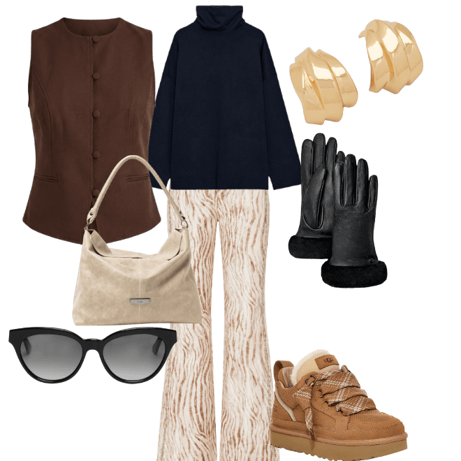 Look Dramático para Festa com amigos