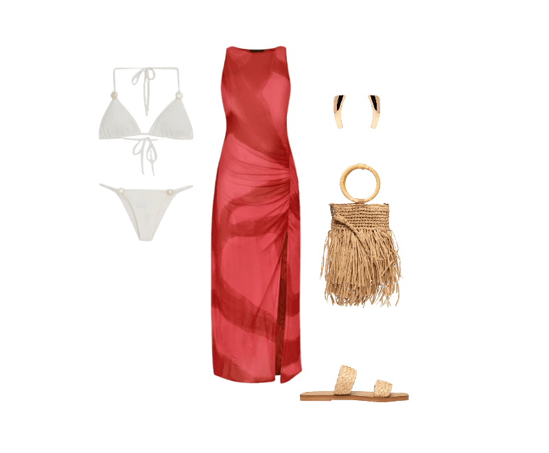 Look Contemporâneo para Praia