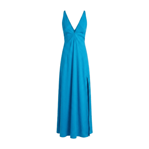 Vestido Longo Evasê Frente Única