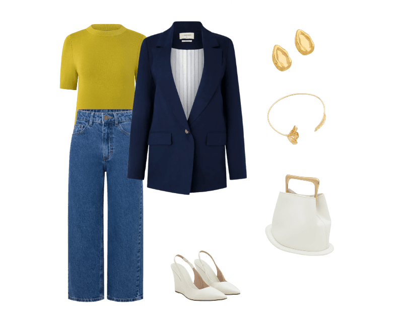 Look Contemporâneo para Almoço com familia