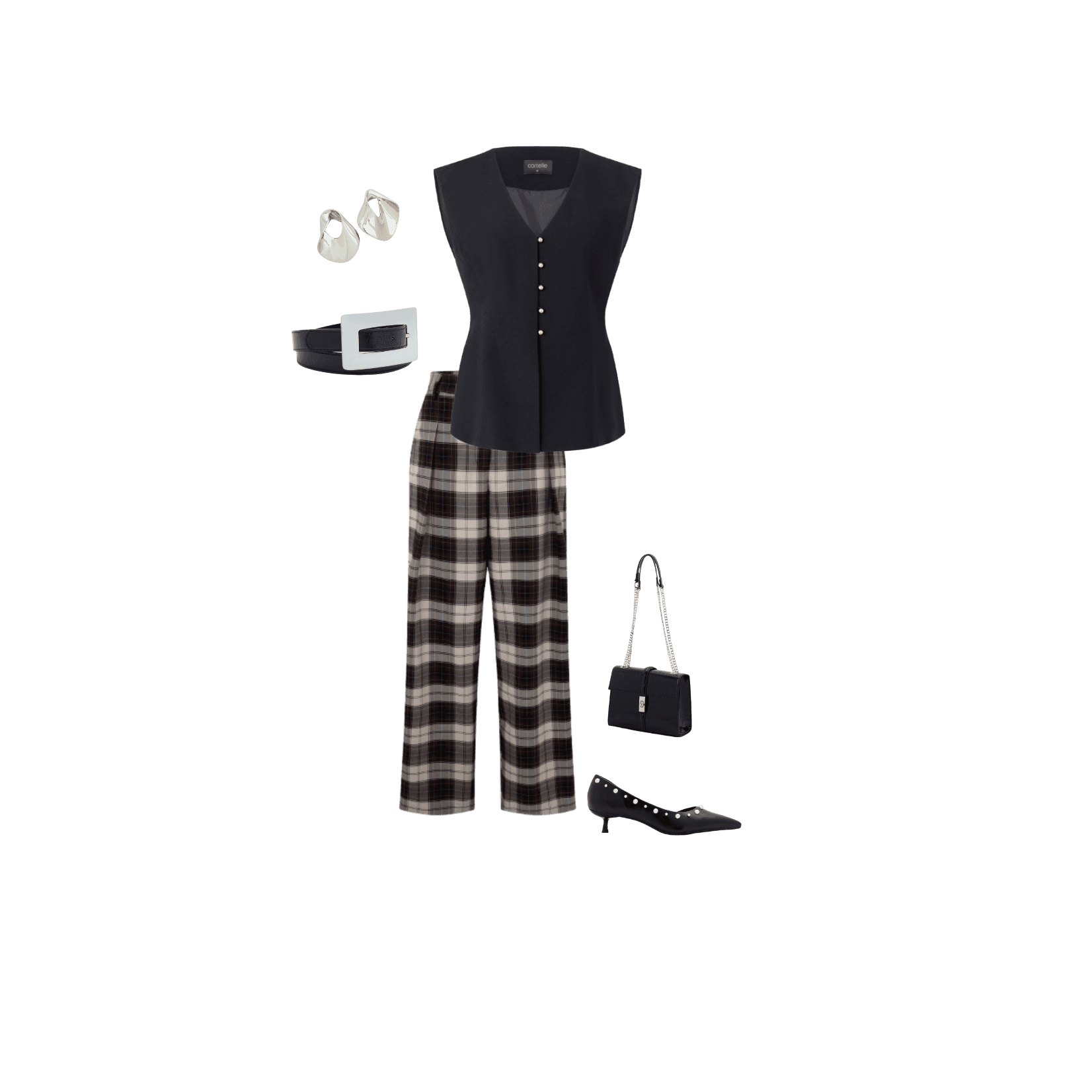 Look Dramático para Trabalho no escritório