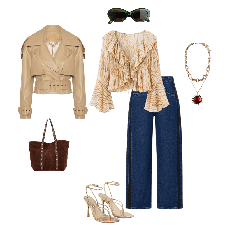 Look Magnético para Festa com amigos