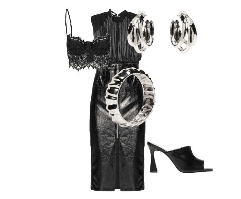 Look Magnético para Festa com amigos