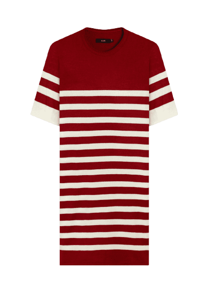 Vestido Tricot Power Knit Dress Vermelho