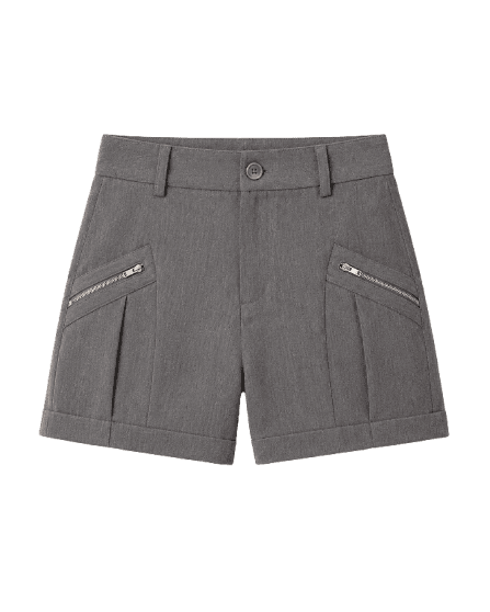 SHORTS CLARA CINZA