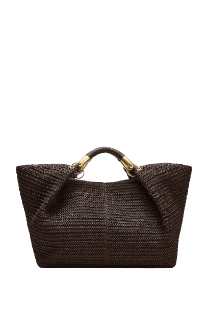 MAXI BOLSA EFEITO RÁFIA