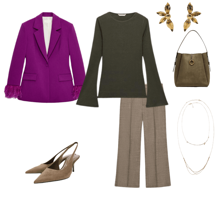 Look Criativo para Trabalho no escritório