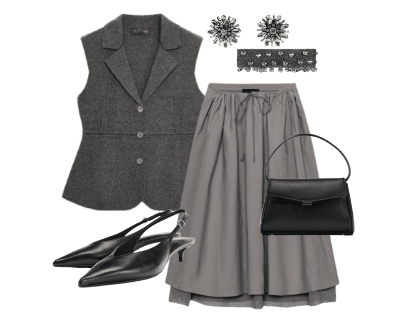 Look Dramático para Trabalho no escritório