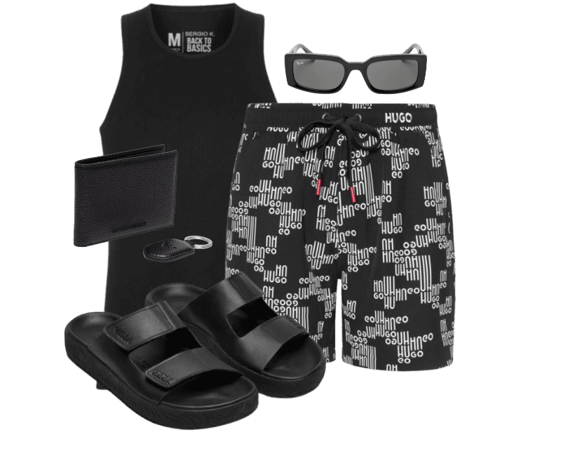 Look Dramático para Festa com amigos