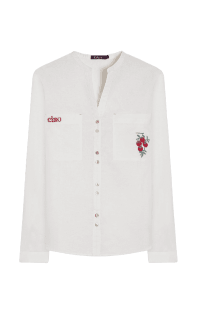 Camisa Sicilia Linho Blend Branco