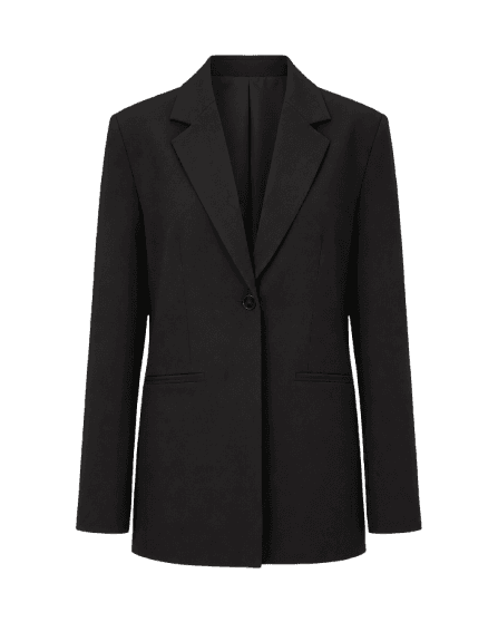 Blazer Alfaiatado com Abertura nas Costas