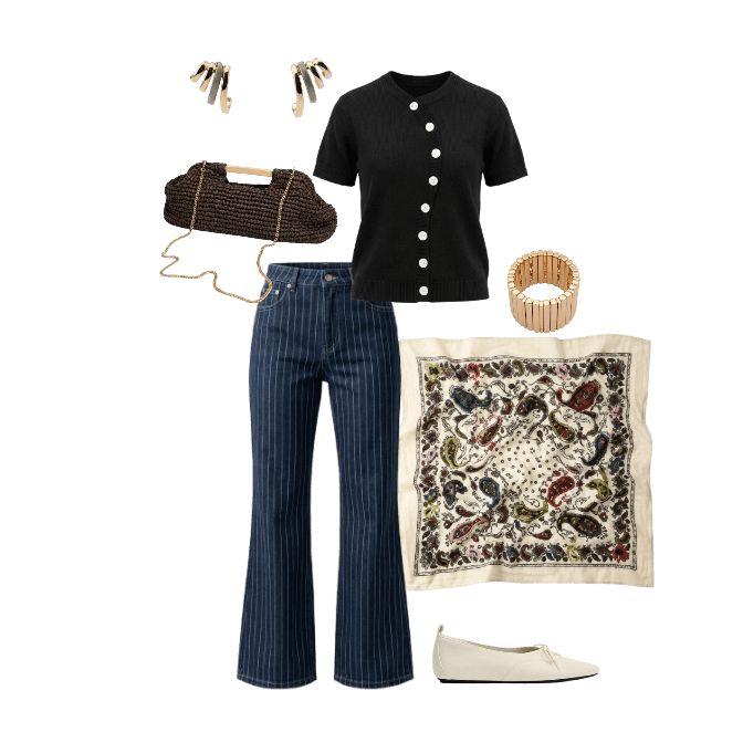 Look Tradicional para Trabalho em casa