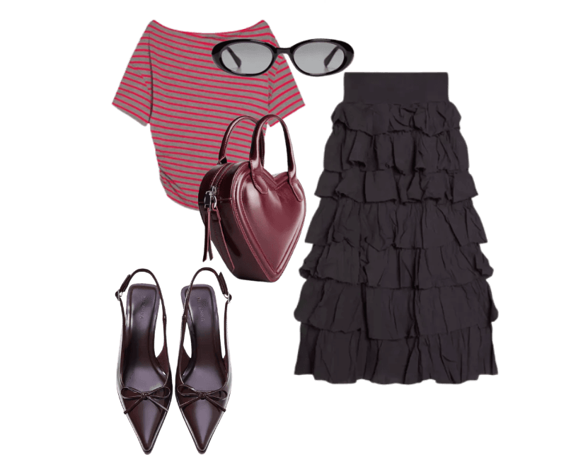 Look Dramático para Festa com amigos