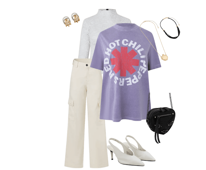 Look Dramático para Almoço com familia