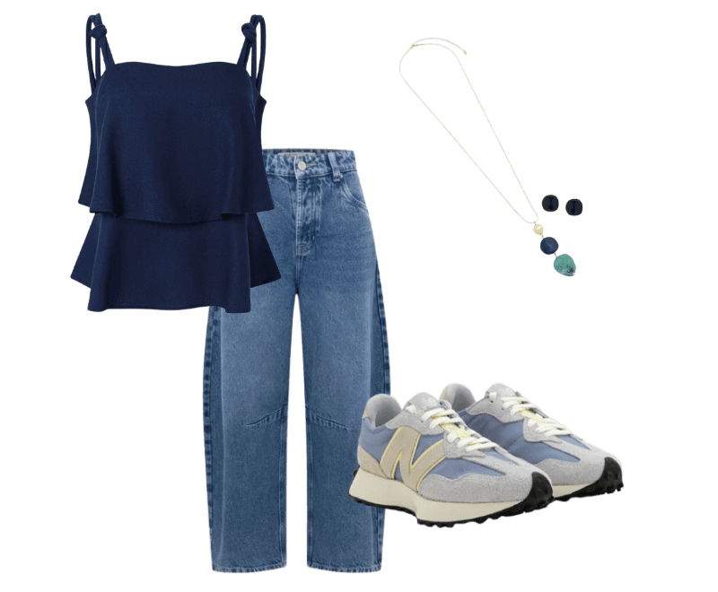 Look Esportivo para Almoço com familia