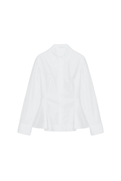 CAMISA DE POPELINA PEPLUM ZW COLLECTION