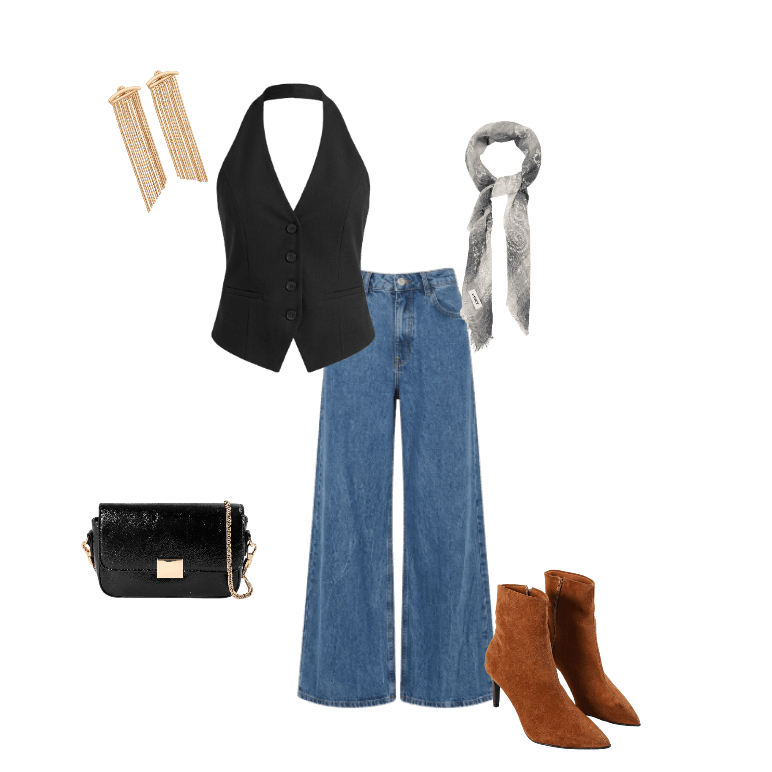 Look Magnético para Festa com amigos