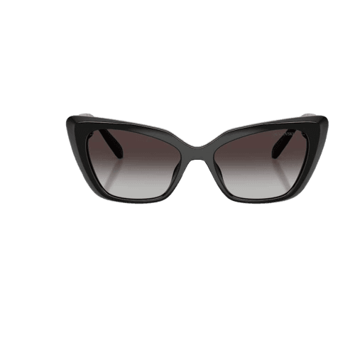 Óculos de sol Modelo olho de gato, SK6047, Preto