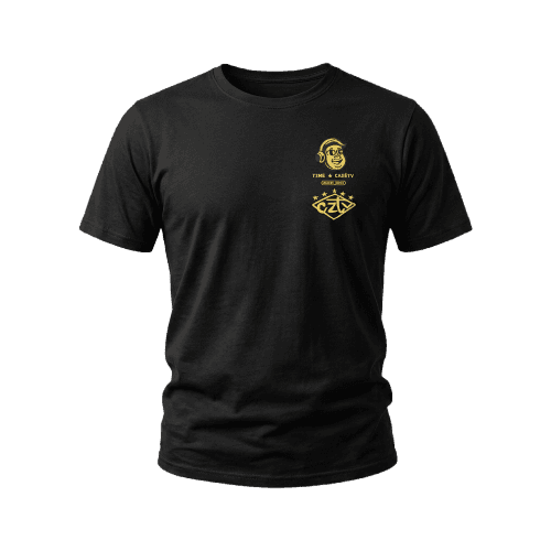 Camisa Preta Traje Cazetv
