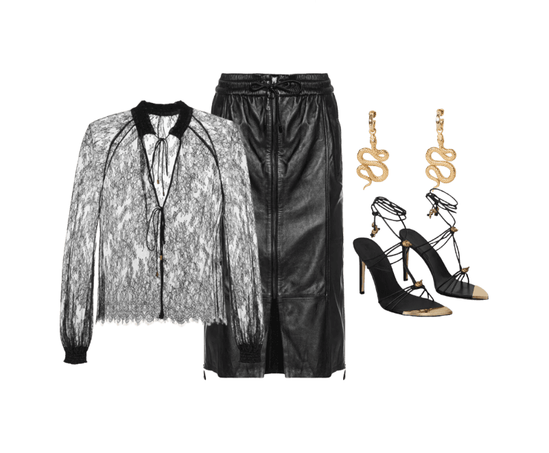 Look Magnético para Festa com amigos