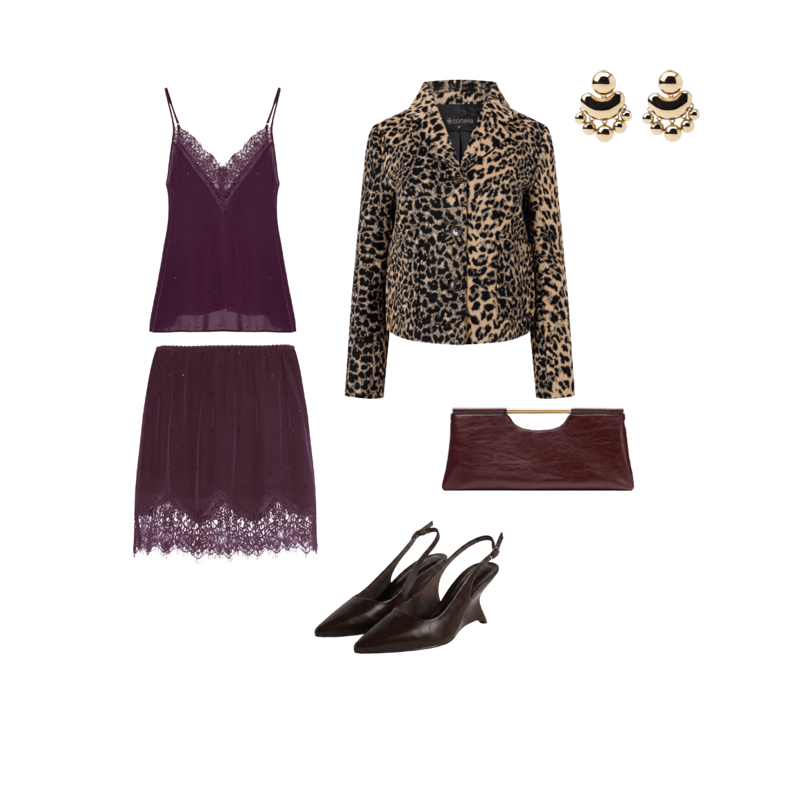 Look Dramático para Festa com amigos
