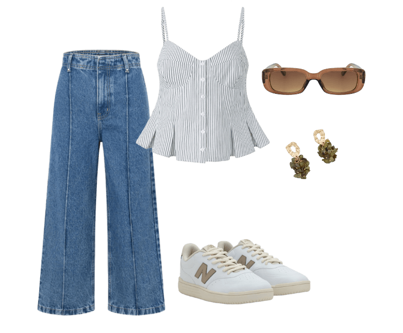 Look Esportivo para Almoço com familia