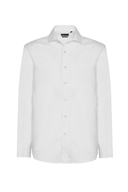 Camisa Manga Longa Social Wrinkle Free Branco