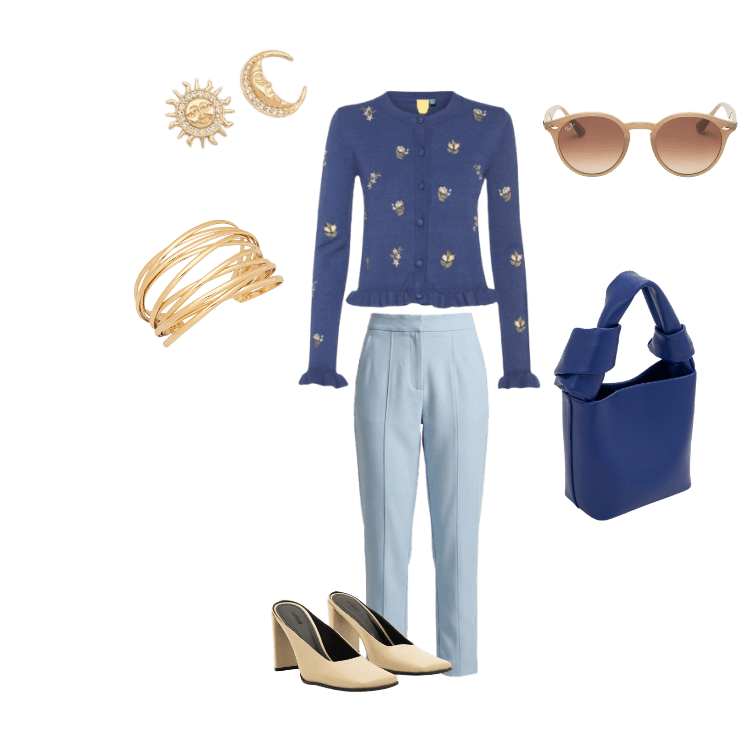 Look Romântico para Trabalho em casa