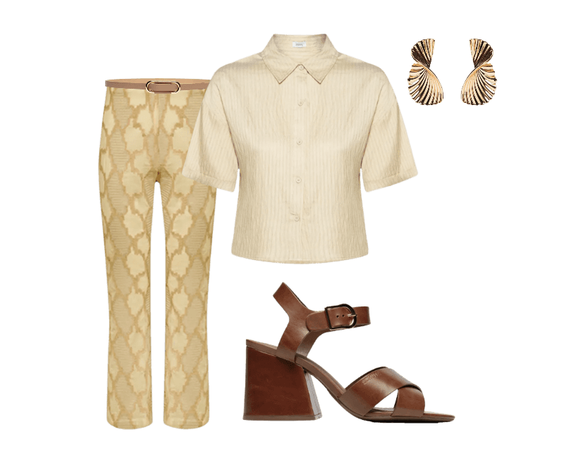 Look Contemporâneo para Trabalho no escritório