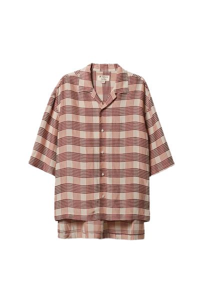 Camisa Oversize Xadrez Willy Chavarria x Zara