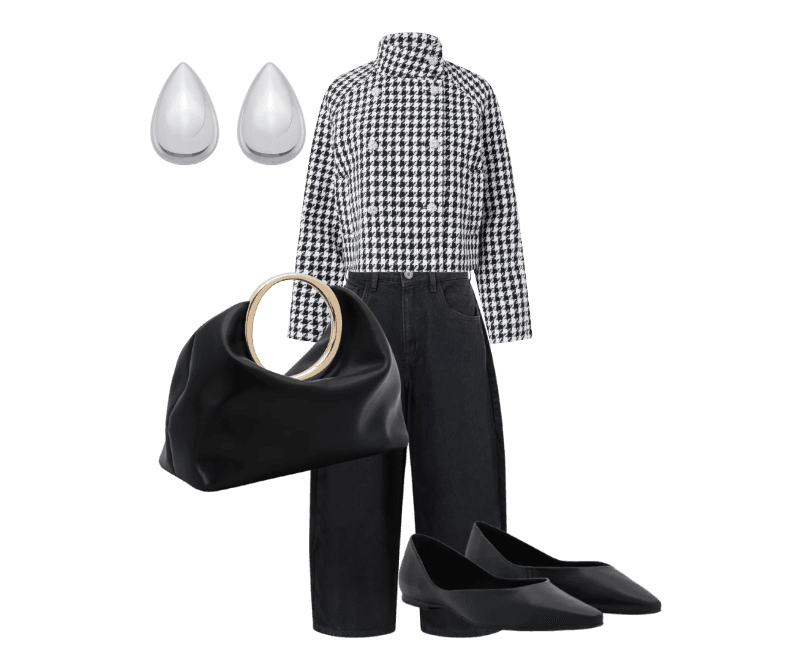 Look Dramático para Trabalho no escritório