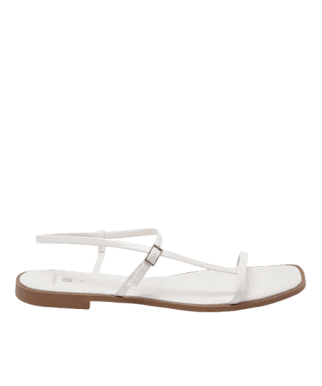 rasteirinha tira fina mindse7 off white