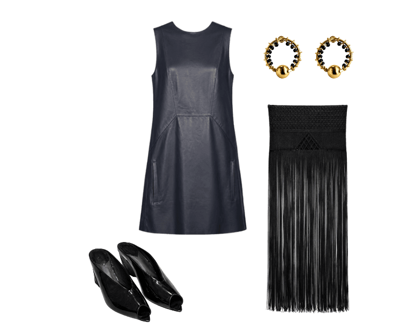 Look Dramático para Festa com amigos