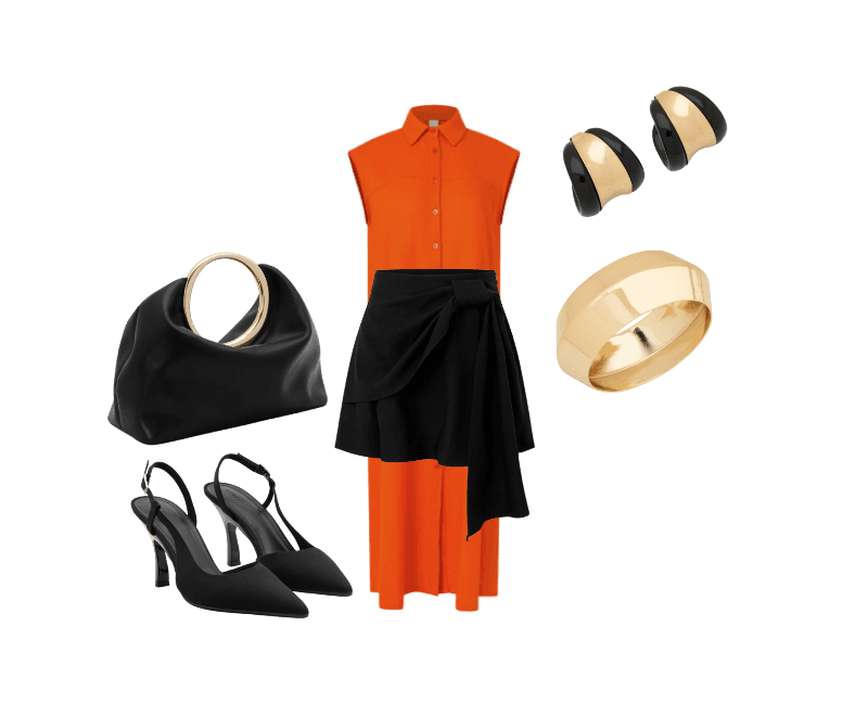 Look Dramático para Festa com amigos