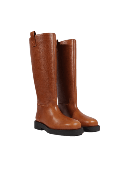 Bota Betty Couro Marrom