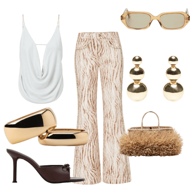 Look Magnético para Festa com amigos