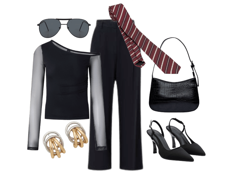 Look Dramático para Trabalho no escritório