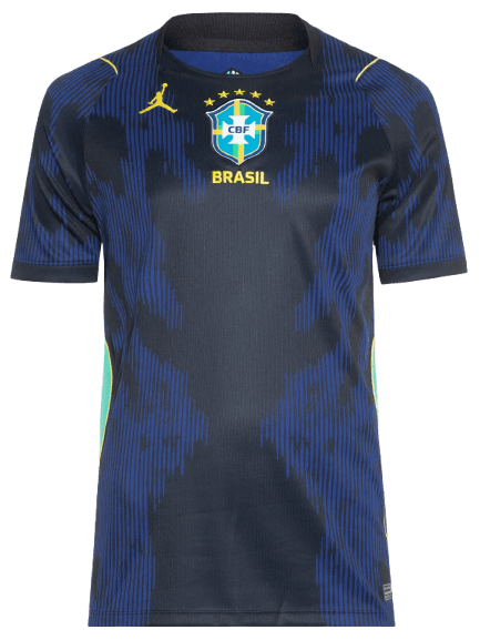 Camisa Brasil Jordan II 2026/27 Torcedor Pro Masculina